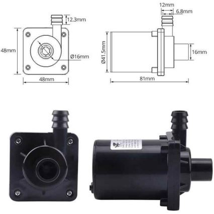 Bomba 6-12V 700 L/h