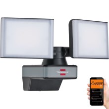 Brennenstuhl- Holofote LED com regulação DUO LED/29,2W/230V 3000-6500K IP54 Wi-Fi