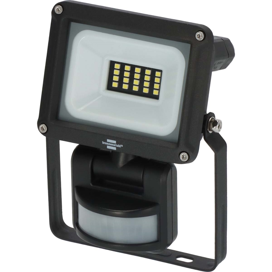 Brennenstuhl - Projetor LED Exterior com sensor LED/10W/230V 6500K IP65