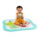 Bright Starts - Cobertor infantil para brincar SAFARI turquesa