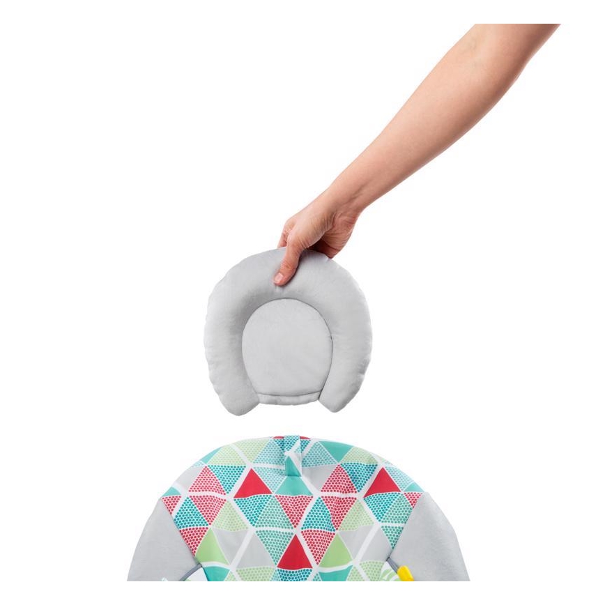 Bright Starts - Espreguiçadeira vibratória para crianças com melodia TOUCAN TANGO