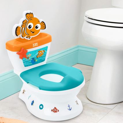 Bright Starts - Penico infantil com som MY SIZE Finding Nemo 2x AAA
