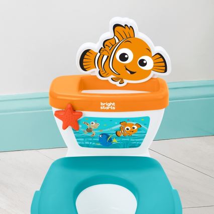 Bright Starts - Penico infantil com som MY SIZE Finding Nemo 2x AAA