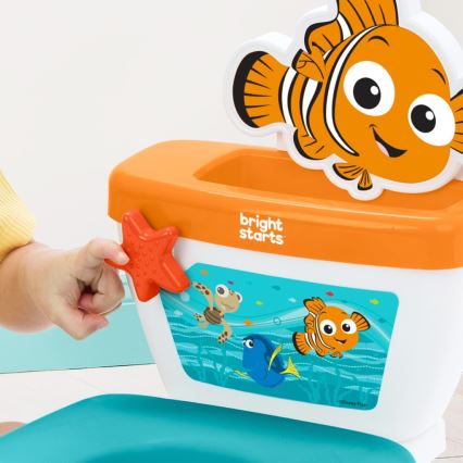 Bright Starts - Penico infantil com som MY SIZE Finding Nemo 2x AAA
