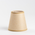 Brilagi - Abajur universal NUBILA E27 13x9 cm castanho claro