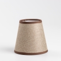Brilagi - Abajur universal NUBILA E27 13x9 cm castanho