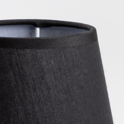 Brilagi - Abajur universal NUBILA E27 13x9 cm preto
