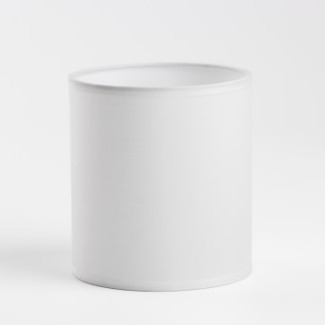 Brilagi - Abajur universal NUBILA E27 15,5x14 cm branco