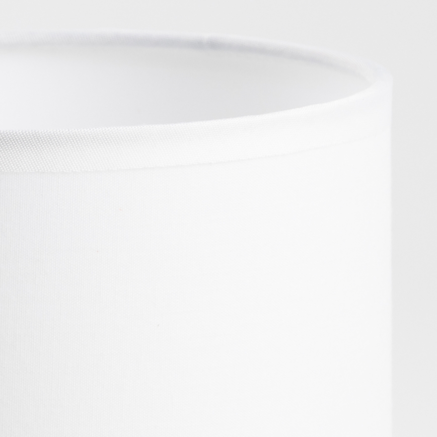 Brilagi - Abajur universal NUBILA E27 15,5x14 cm branco