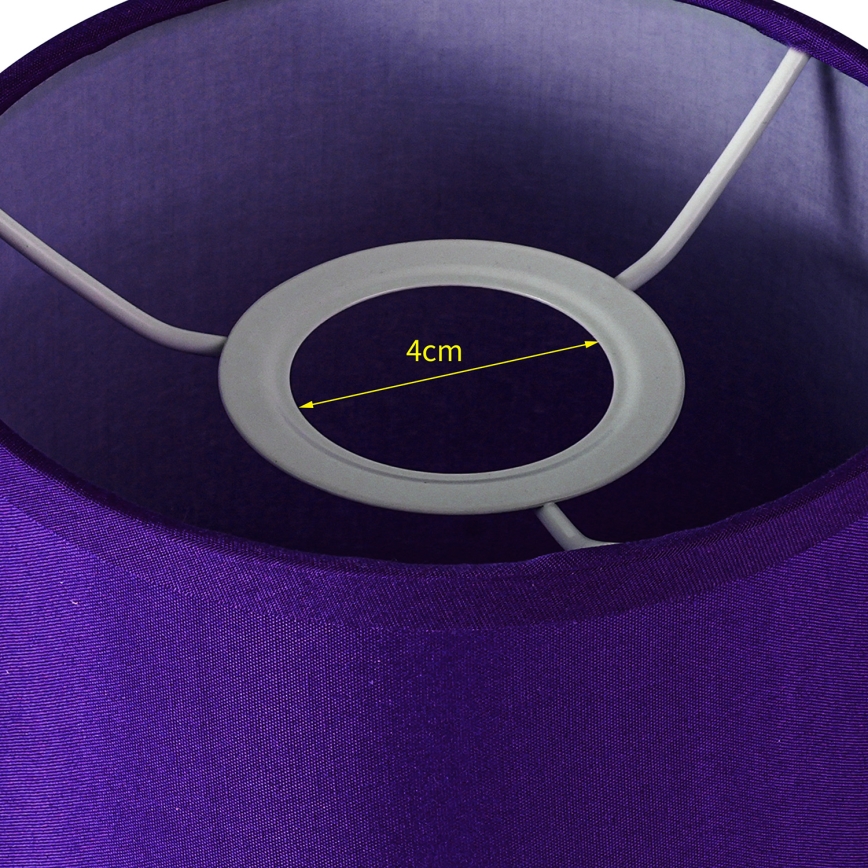 Brilagi - Abajur universal NUBILA E27 15,5x14 cm roxo
