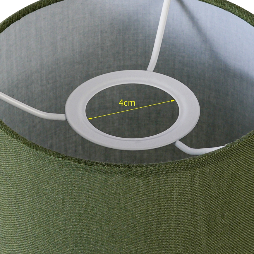 Brilagi - Abajur universal NUBILA E27 15,5x14 cm verde