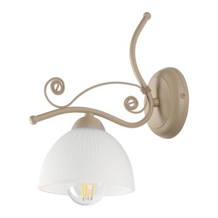 Brilagi - Aplique de parede ANTICO MODERN 1xE27/60W/230V bege