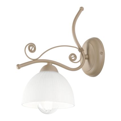 Brilagi - Aplique de parede ANTICO MODERN 1xE27/60W/230V bege