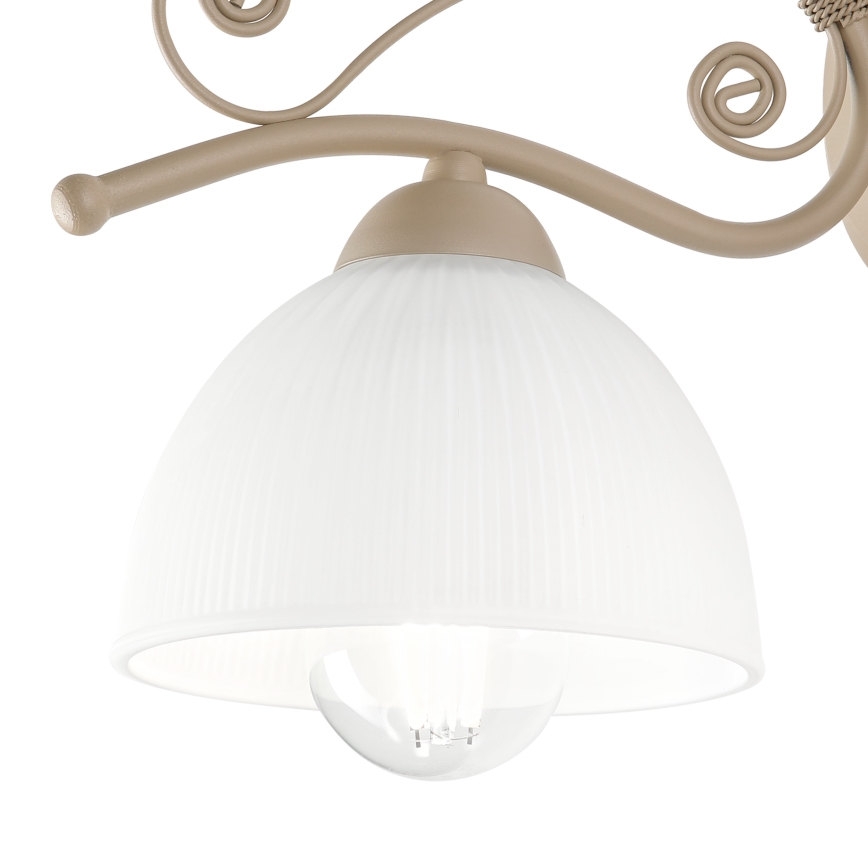 Brilagi - Aplique de parede ANTICO MODERN 1xE27/60W/230V bege