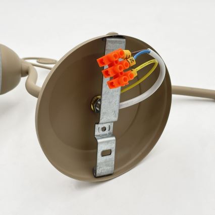Brilagi - Aplique de parede ANTICO MODERN 1xE27/60W/230V bege