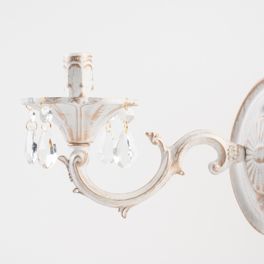 BRILAGI - Aplique de parede CLASSIC 2xE14/10W/230V creme/pátina