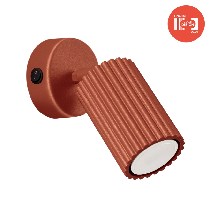 BRILAGI - Aplique de parede com foco LED CRESTO 1xGU10/10W/230V laranja