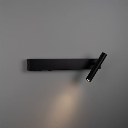 BRILAGI - Aplique de parede com spot LED ARLIX LED/3W/230V + LED/7W preto IRC 90