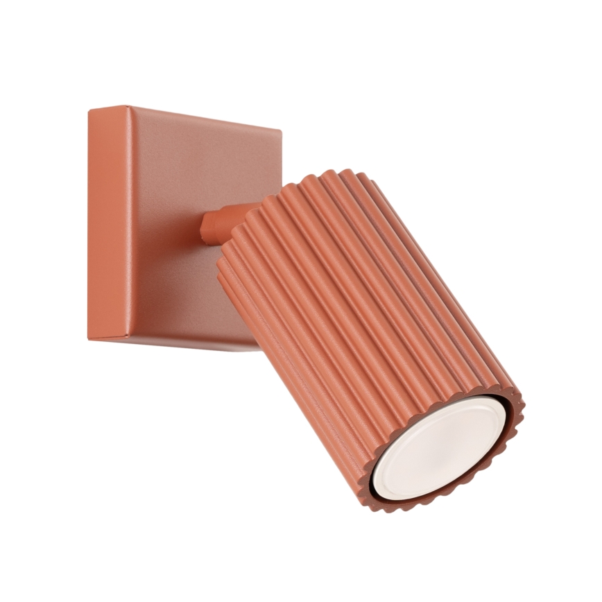 BRILAGI - Aplique de parede com spot LED CRESTO 1xGU10/10W/230V laranja