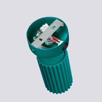 Brilagi - Aplique de parede com spot LED CRESTO 1xGU10/10W/230V turquesa