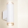 Brilagi - Aplique de parede com spots para casa de banho SELE AQUA 2xGU10/30W/230V IP44 branco