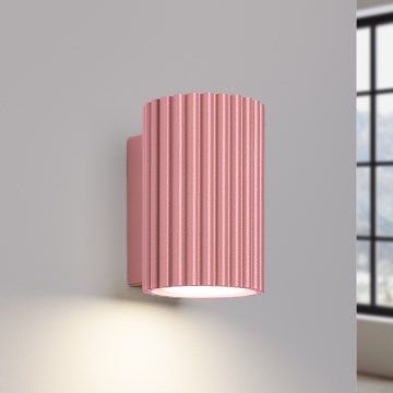 Brilagi - Aplique de parede CRESTO 1xGU10/10W/230V 10 cm rosa