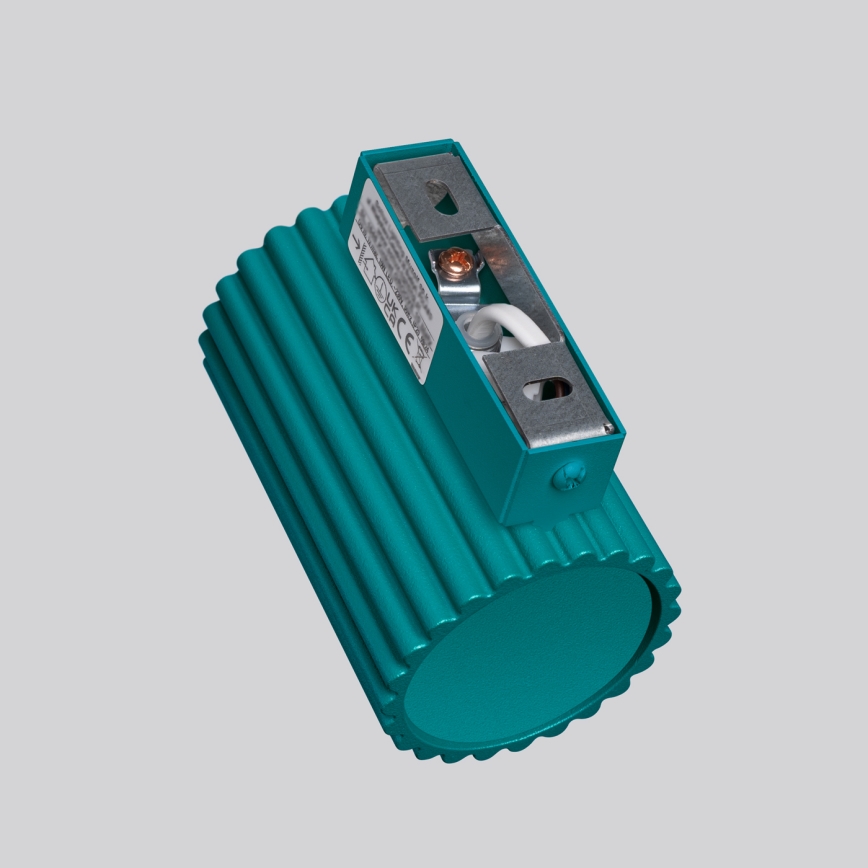 Brilagi - Aplique de parede CRESTO 1xGU10/10W/230V 10 cm turquesa