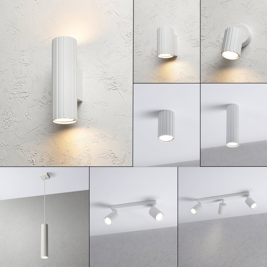 Brilagi - Aplique de parede CRISPINA, 2x GU10/10W/230V, 20 cm, branco