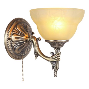Brilagi - Aplique de parede DAHLIA 1xE27/40W/230V latão
