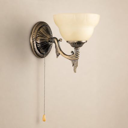 BRILAGI - Aplique de parede DAHLIA 1xE27/40W/230V latão