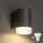 Brilagi - Aplique de parede de exterior LED RGBW dimerizável MATERA 1xGU10/4,8W/230V 3000K IP54 cinzento + comando remoto