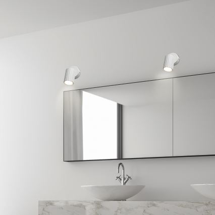 Brilagi - Aplique de parede direcionável CRISPINA 1xGU10/10W/230V branco