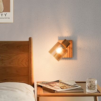 Brilagi - Aplique de parede direcionável HYGGE 1xE14/15W/230V seringueira/fumê