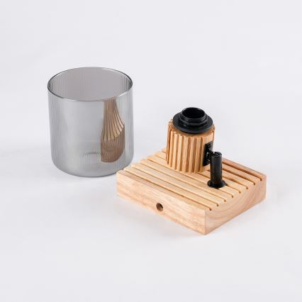 Brilagi - Aplique de parede direcionável HYGGE 1xE14/15W/230V seringueira/fumê