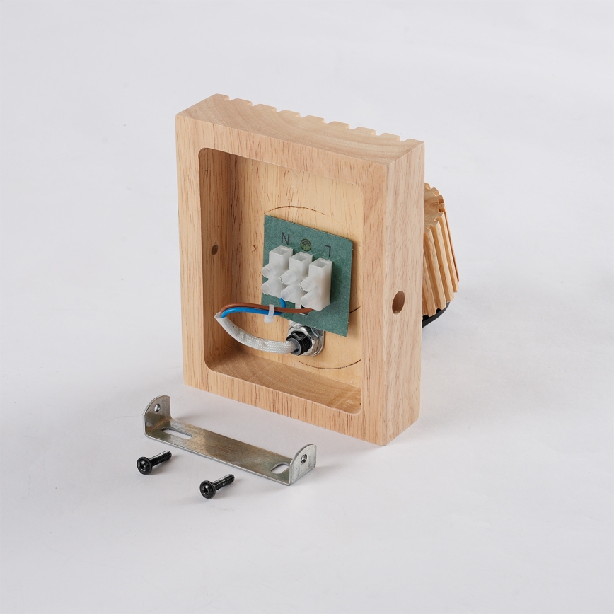 Brilagi - Aplique de parede direcionável HYGGE 1xE14/15W/230V seringueira/fumê