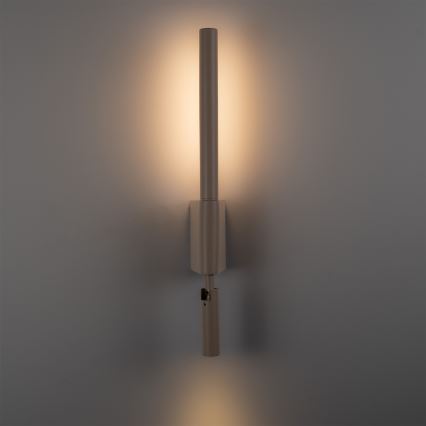 BRILAGI - Aplique de parede direcionável LED VIXON LED/3W/230V + LED/5W, bege, IRC 90