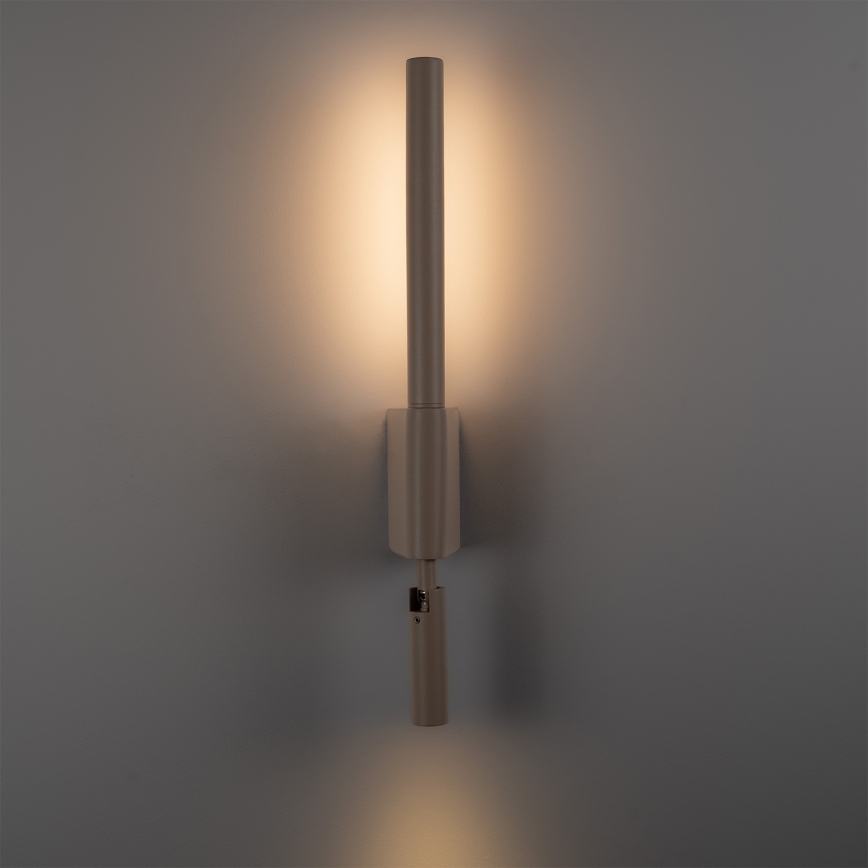 BRILAGI - Aplique de parede direcionável LED VIXON LED/3W/230V + LED/5W, bege, IRC 90