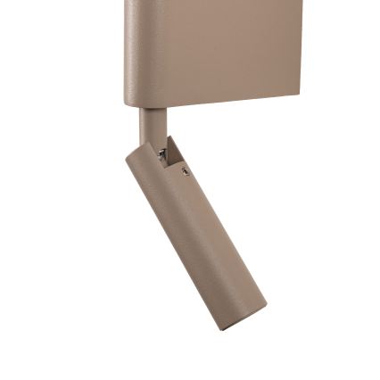 BRILAGI - Aplique de parede direcionável LED VIXON LED/3W/230V + LED/5W, bege, IRC 90