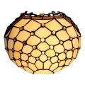 Brilagi - Aplique de parede estilo Tiffany em vitral IVORY 1xE14/40W/230V