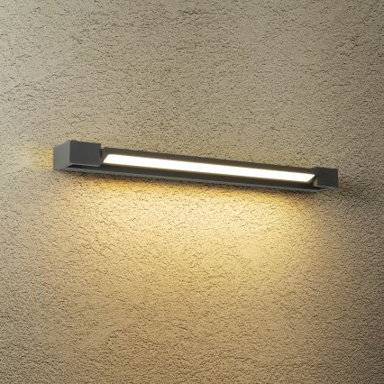 Brilagi - Aplique de parede exterior LED AQUA LINE LED/18W/230V 60 cm IP44 antracite CRI 90