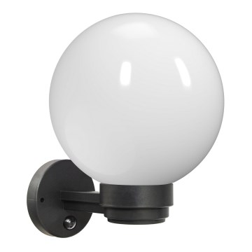 Brilagi - Aplique de parede exterior com sensor de movimento HARBOR 1xE27/40W/230V IP33 antracite/branco