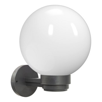 Brilagi - Aplique de parede exterior HARBOR 1xE27/40W/230V IP33 antracite/branco