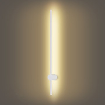 Brilagi - Aplique de parede exterior LED AURA 20W, 230V, 3000K, IP54, 97 cm, branco, CRI 90