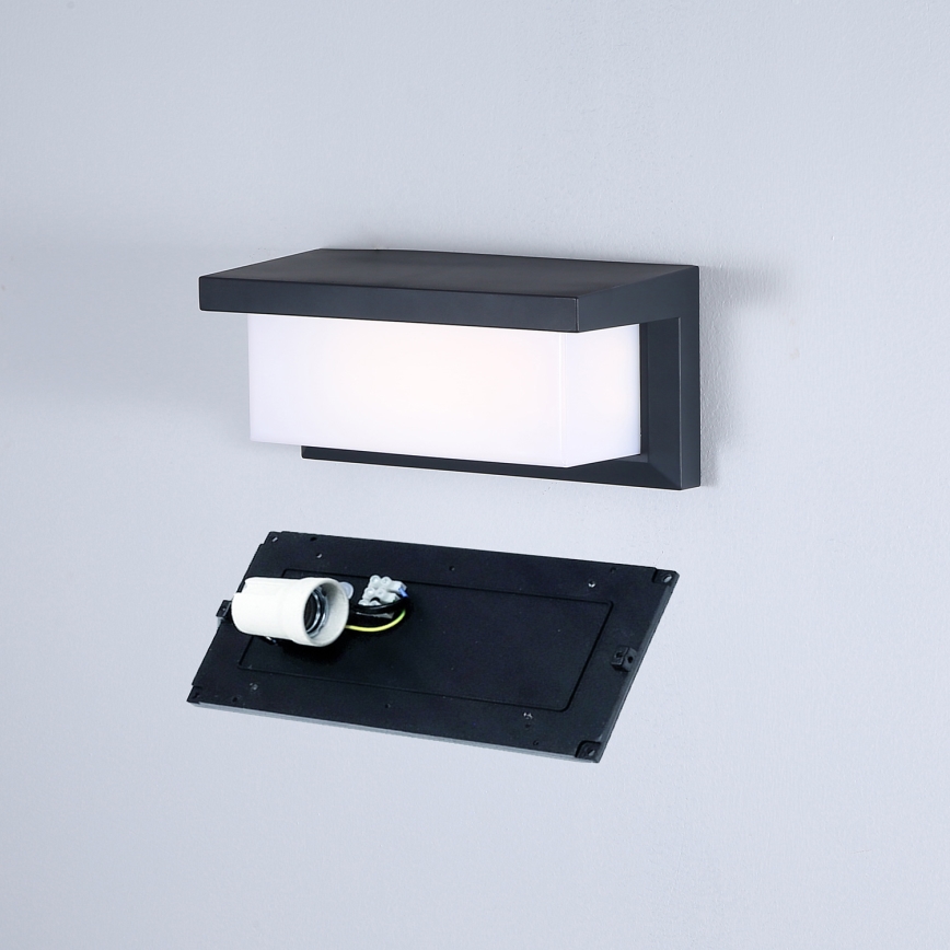 Brilagi - Aplique de parede exterior LED dimerizável BRICKY 1xE27/6W/230V 2700–6500K IP54 antracite