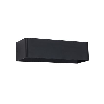 Brilagi - Aplique de parede exterior LED DONNANI LED/12W/230V 30 cm preto IP44