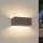 Brilagi - Aplique de Parede Exterior LED DONNANI LED/7W/230V 20 cm castanho IP44