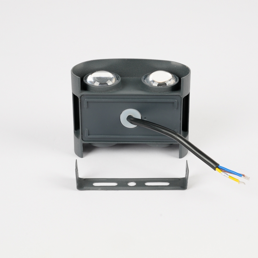 Brilagi - Aplique de parede exterior LED FLAREBOX LED/4W/230V antracite IP65