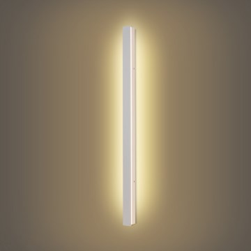 Brilagi - Aplique de parede exterior LED LINEAR LED/22W/230V 3000K IP65 100 cm branco CRI 90