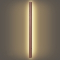 Brilagi - Aplique de parede exterior LED LINEAR LED/32W/230V 3000K IP65 140 cm castanho IRC 90
