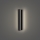 Brilagi - Aplique de parede exterior LED LINEAR LED/8W/230V 4000K IP65 30 cm preto CRI 90